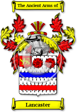 Lancaster Family Crest Download (JPG) Legacy Series - 600 DPI