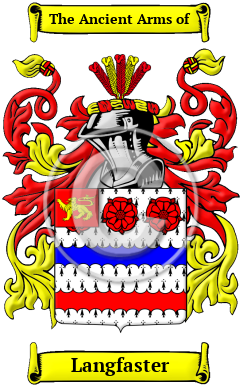 Langfaster Family Crest/Coat of Arms