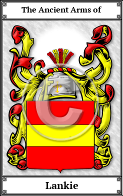 Lankie Family Crest Download (JPG)  Book Plated - 150 DPI