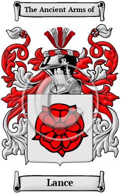 Lance Family Crest/Coat of Arms