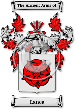 Lance Family Crest Download (jpg) Legacy Series - 150 DPI