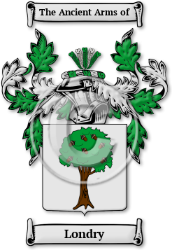 Londry Family Crest Download (jpg) Legacy Series - 150 DPI