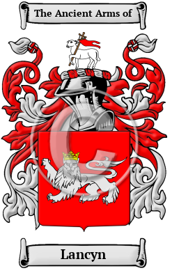 Lancyn Family Crest/Coat of Arms