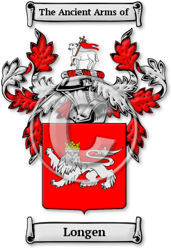 Longen Family Crest Download (jpg) Legacy Series - 150 DPI