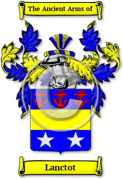 Lanctot Family Crest Download (JPG) Legacy Series - 600 DPI