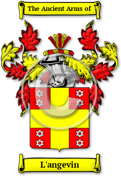 L'angevin Family Crest Download (JPG) Legacy Series - 600 DPI