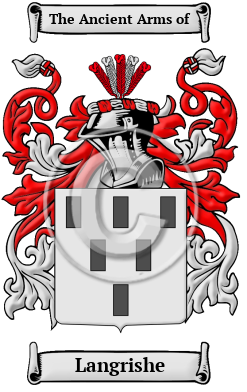Langrishe Family Crest/Coat of Arms