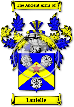 Lanielle Family Crest Download (jpg) Legacy Series - 150 DPI