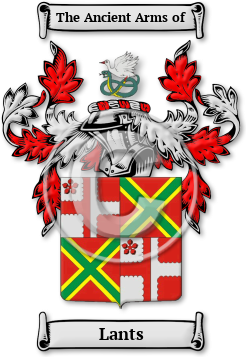 Lants Family Crest Download (JPG) Legacy Series - 600 DPI