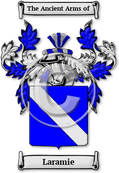 Laramie Family Crest Download (jpg) Legacy Series - 150 DPI