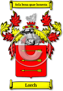 Lorch Family Crest Download (jpg) Legacy Series - 150 DPI