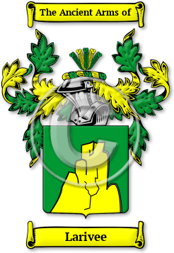 Larivee Family Crest Download (jpg) Legacy Series - 150 DPI