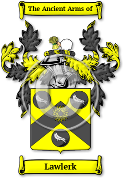 Lawlerk Family Crest Download (JPG) Legacy Series - 300 DPI