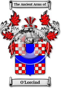O'Lorcind Family Crest Download (jpg) Legacy Series - 150 DPI