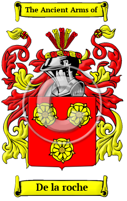 De la roche Name Meaning, Family History, Family Crest & Coats of Arms
