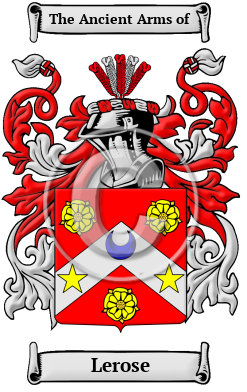Lerose Family Crest/Coat of Arms