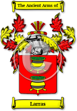 Larras Family Crest Download (jpg) Legacy Series - 150 DPI
