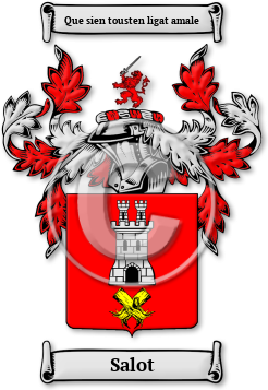 Salot Family Crest Download (jpg) Legacy Series - 150 DPI