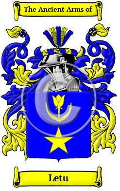 Letu Family Crest/Coat of Arms