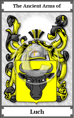 Luch Family Crest Download (JPG)  Book Plated - 150 DPI