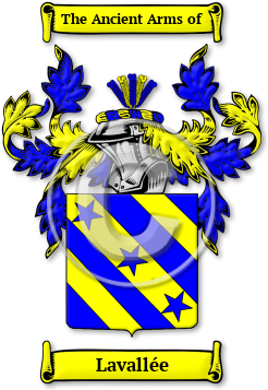 Lavallée Family Crest Download (jpg) Legacy Series - 150 DPI