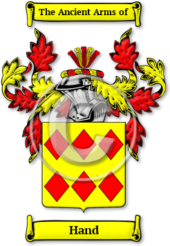 Hand Family Crest Download (JPG) Legacy Series - 600 DPI