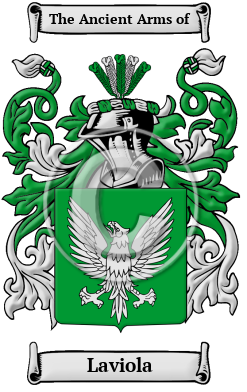 Laviola Family Crest Download (JPG) Heritage Series - 600 DPI