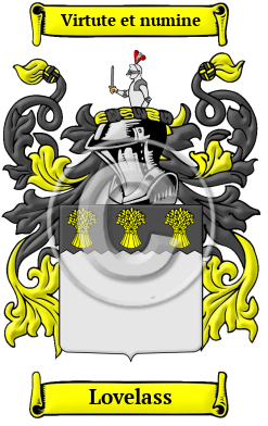 Lovelass Family Crest/Coat of Arms