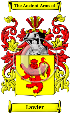 Lawler Family Crest/Coat of Arms