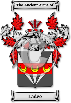 Ladee Family Crest Download (JPG) Legacy Series - 300 DPI