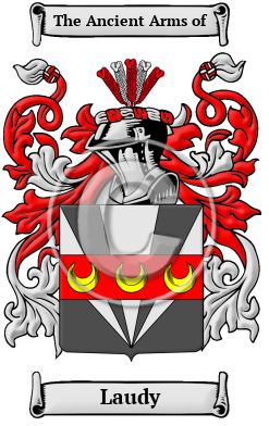 Laudy Family Crest/Coat of Arms