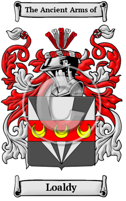 Loaldy Family Crest/Coat of Arms