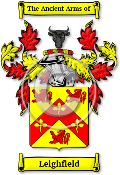 Leighfield Family Crest Download (jpg) Legacy Series - 150 DPI