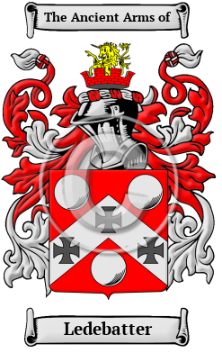 Ledebatter Family Crest/Coat of Arms