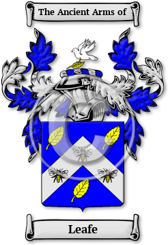 Leafe Family Crest Download (JPG) Legacy Series - 600 DPI