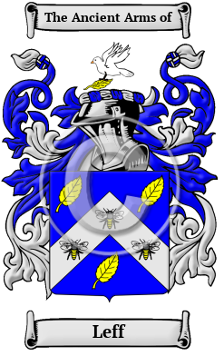 Leff Family Crest/Coat of Arms