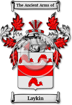 Laykin Family Crest Download (jpg) Legacy Series - 150 DPI