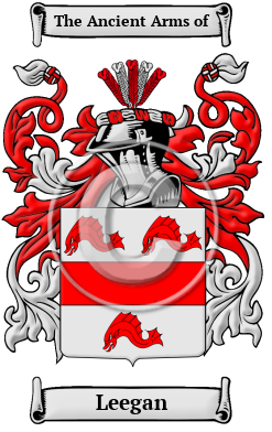 Leegan Family Crest/Coat of Arms