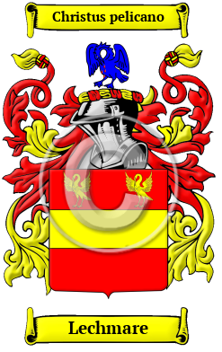 Lechmare Family Crest/Coat of Arms