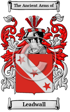 Leadwall Family Crest/Coat of Arms