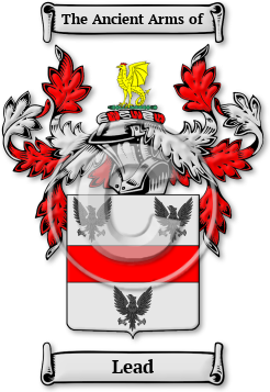 Lead Family Crest Download (jpg) Legacy Series - 150 DPI