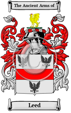 Leed Family Crest/Coat of Arms