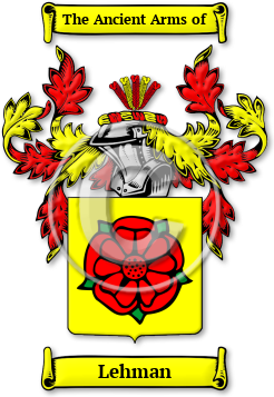 Lehman Family Crest Download (JPG) Legacy Series - 600 DPI