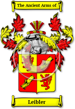 Leibler Family Crest Download (jpg) Legacy Series - 150 DPI