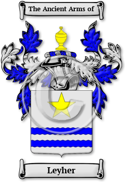 Leyher Family Crest Download (jpg) Legacy Series - 150 DPI