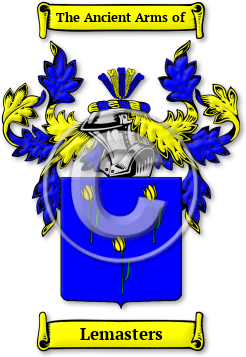 Lemasters Family Crest Download (jpg) Legacy Series - 150 DPI