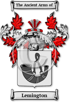 Lemington Family Crest Download (jpg) Legacy Series - 150 DPI
