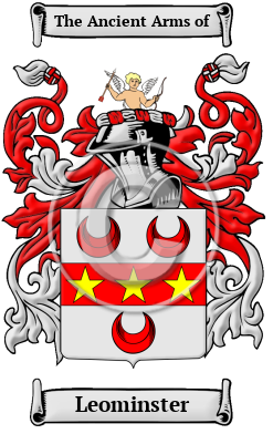 Leominster Family Crest/Coat of Arms