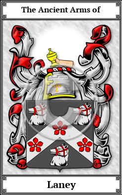 Laney Family Crest Download (JPG)  Book Plated - 150 DPI