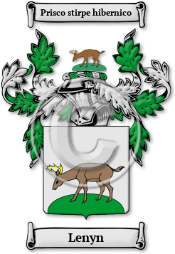 Lenyn Family Crest Download (JPG) Legacy Series - 600 DPI